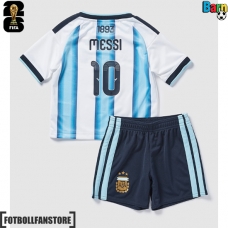 Argentina Lionel Messi #10 Barnkläder Hemma matchtröja till baby VM 2026 Kortärmad (+ Korta byxor) Billigt
